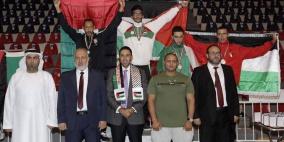 فريق أكاديمية الاقصى يحصد الذهب في بطولة العرب للكيك بوكسينغ