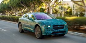 جاكوار" تستكمل اختبارات الأداء النهائية لسيارة I-PACE في لوس أنجلوس قبل إطلاقها رسمياً عام 2018