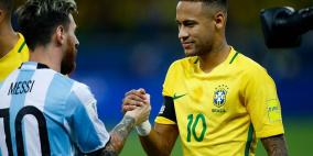 نيمار سعيد بتأهل ميسي لكأس العالم