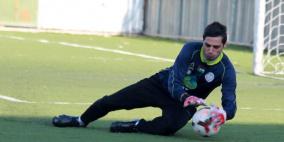 حارس اهلي الخليل تحول لمهاجم بسبب منع زملائه من الوصول لغزة