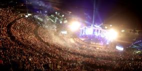 ‎حفل محمد عساف في مدرج مدينة روابي  