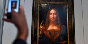 نيويورك: بيع لوحة "دافنشي" بـ 450 مليون دولار في مزاد