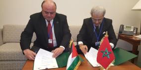 سلطة النقد الفلسطينية وبنك المغرب يوقعان مذكرة تفاهم ثنائية
