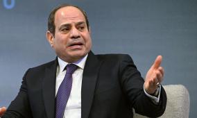 الرئيس المصري يشدد على أهمية تثبيت وقف إطلاق النار بغزة