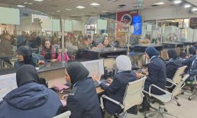 25 ألف مسافر تنقلوا عبر معبر الكرامة الأسبوع الماضي