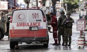 إصابة شاب برصاص الاحتلال قرب جدار الفصل العنصري في الرام