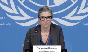 ألبانيز: هدم مقر الأونروا يرمز إلى هجوم إسرائيل على منظومة الأمم المتحدة