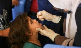 إطلاق الحملة الاستدراكية الثانية لتطعيم الأطفال دون سن الثالثة في قطاع غزة