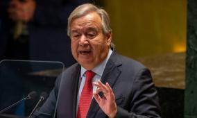 غوتيريش: قرارات الكنيست تهدف لعرقلة عمليات الأونروا 