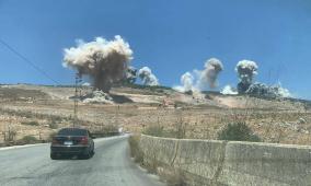 استشهاد مواطنة لبنانية في غارة للاحتلال على بلدة "عربصاليم"