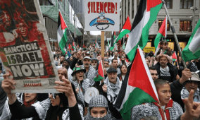 ستوكهولم: تظاهرة احتجاجا ورفضا لاستمرار الانتهاكات الإسرائيلية في غزة