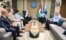 اللواء السقا ورئيسة بعثة الشرطة الأوروبية يبحثان تعزيز التعاون المشترك