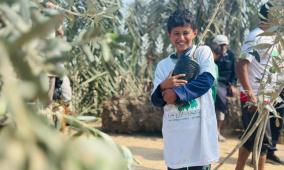 العربية لحماية الطبيعة تبدأ المرحلة الثانية من مشروع "إحياء مزارع غزة"