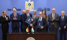 فلسطين وألمانيا توقعان اتفاقية دعم لبرامج التنمية في فلسطين