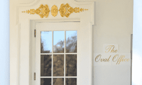 زخرفة ذهبية في البيت الأبيض.. ما قصتها؟