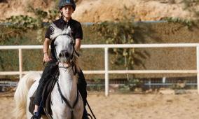 فلسطين تعود إلى الساحة الدولية للفروسية بعد ثلاث سنوات من الغياب