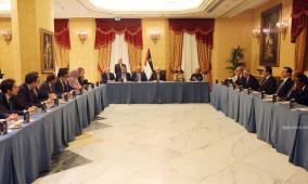 الرئيس يستقبل السفراء العرب المعتمدين لدى إيطاليا