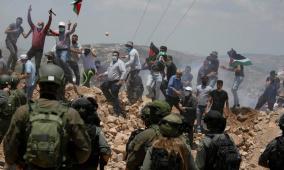 إصابات عقب اعتداء مستوطنين على مزارعين في بورين