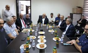 وزير الداخلية يلتقي لجان السلم الأهلي في محافظة نابلس