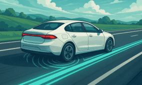 الولايات المتحدة تجرّب أول طريق يشحن شاحنات الكهرباء خلال حركتها