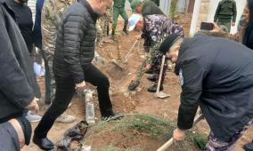 صور| سليمية وثوابته يطلقان حملة "تخضير بلادي" لزراعة 500 ألف شجرة حرجية