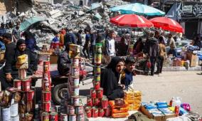 "الإحصاء": انخفاض حاد في أسعار السلع الاستهلاكية في قطاع غزة الشهر الماضي