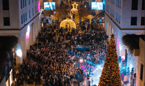 اختتام فعاليات موسم الميلاد "نور وبسمة" في كيوسنتر روابي