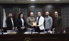 ورشة عمل في الكلية العصرية الجامعية حول التسويق الرقمي والتجارة الإلكترونية