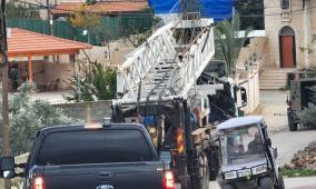 الاحتلال يستولي على معدات عمل لتشغيل بئر ارتوازية في قراوة بني حسان