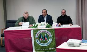 مشروع تخرج لطلبة كلية علوم الرياضة بعنوان " مستوى القلق لدى لاعبي المنتخبات الرياضية في الجامعة العربية الامريكية"