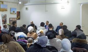 سفير فلسطين في أوزبكستان يلتقي جرحى غزة والجالية الفلسطينية ويؤكد استمرار دعمهم ورعايتهم