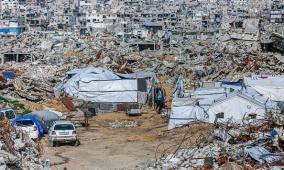 غزة: مصابان بقصف بوارج الاحتلال في رفح ونسف منازل شمال القطاع