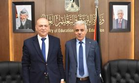 الوزيران برهم والحايك يبحثان تكامل الجهود بين القطاعين التعليمي والسياحي