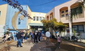 طمرة: مظاهرة باتجاه مركز الشرطة إثر إطلاق نار قبالة مدرسة البيروني