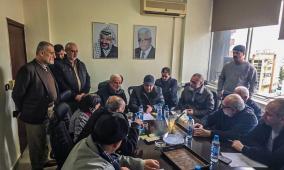 اللواء العبد إبراهيم خليل يلتقي أمين سر إقليم حركة فتح في لبنان