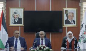 الشيخ يزور جهاز الأمن الوقائي