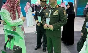 قائد الأمن الوطني يترأس الوفد المشارك في معرض الدفاع العالمي بالسعودية