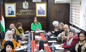 وزيرة شؤون المرأة تترأس اجتماع اللجنة الوطنية لتنفيذ قرار مجلس الأمن 1325