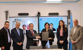 وزيرة العمل تشارك في إطلاق مشروع لدعم سبل العيش والانتعاش الاقتصادي