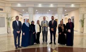 وفد من جامعة النجاح الوطنية يزور جامعة الشارقة ومركز الشيخة جواهر للدراسات الفلسطينية لتعزيز الشراكات الأكاديمية ‏والبحثية