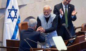 رئيس الوزراء الهندي يؤكد من الكنيست دعم بلاده لاسرائيل