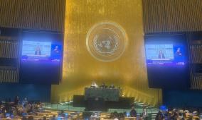 وزيرة شؤون المرأة تلقي كلمة دولة فلسطين في الدورة السبعين للجنة وضع المرأة في الأمم المتحدة