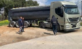 بيت لحم: إرجاع شاحنة إسرائيلية محملة بمخلفات هدم وبناء إلى أراضي 48