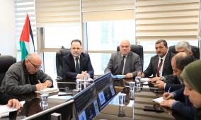 اللجنة العليا للمياه تبحث في رام الله تطوير الخدمة وتعزيز استقرارها في الهيئات المحلية