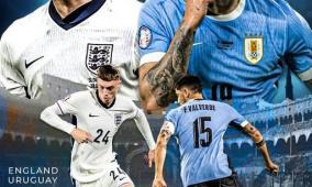 مشاهدة مباراة إنجلترا وأوروغواي بث مباشر اليوم في قمة وديات "أسبوع الفيفا"