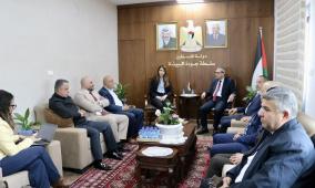 العطاري تبحث مع سمحان تعزيز السلامة والصحة المهنية وتوسيع التعاون البيئي في التدريب المهني