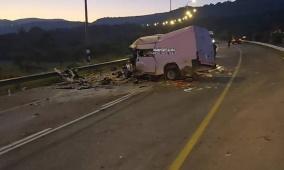 بالفيديو: مصرع 5 مواطنين بحادث سير مروع جنوب نابلس