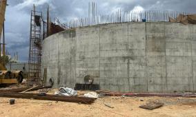 سلطة المياه تعلن تحقيق تقدم ملموس في مشروع تزويد المياه بالجملة (نقطة ربط عابود)