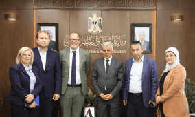 برهم يبحث مع ممثل اليونيسف مستجدات التعليم في ظل الظروف الراهنة