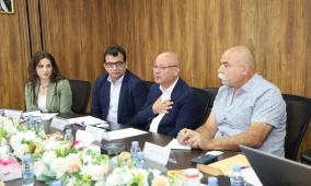 دائرة شؤون اللاجئين تعقد الاجتماع الأول للجنة التوجيهية لمشروع التدخلات الاستراتيجية لتحسين خدمات المياه والصرف الصحي